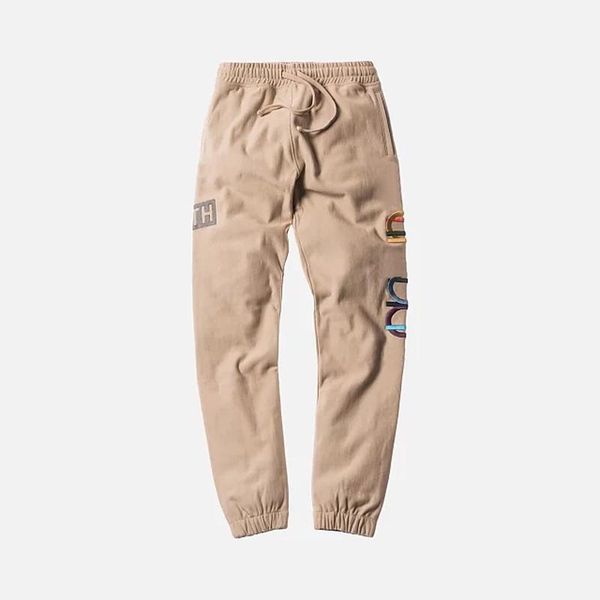 

18fw trend pants long pants jogger cotton pants trousers fashion men women couple fashion sport sweatpants hflskz073, Black