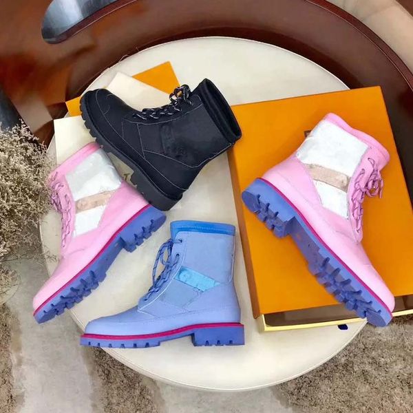 

brand boots real кожа лучшего качество обувь ботильоны мартин сапоги мода ботинки шнурки eu: 35-41 с коробкой free dhl l2904