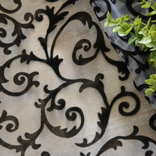 

1x2m curtains for living room tulle curtains home white sheer voile safety and environmental protection affordable