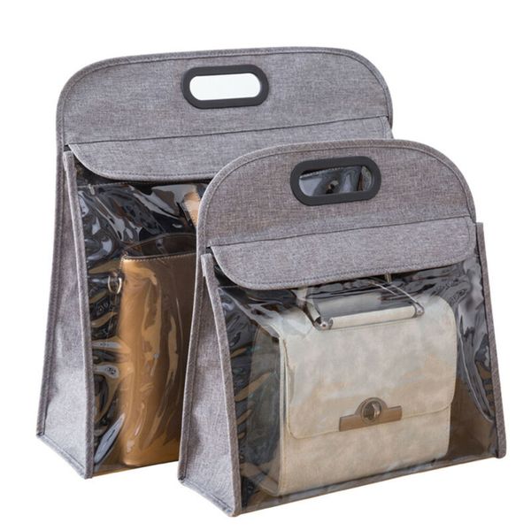 

storage boxes & bins 1pc s/m portable bags organizer hanging handbag bag cover organizers