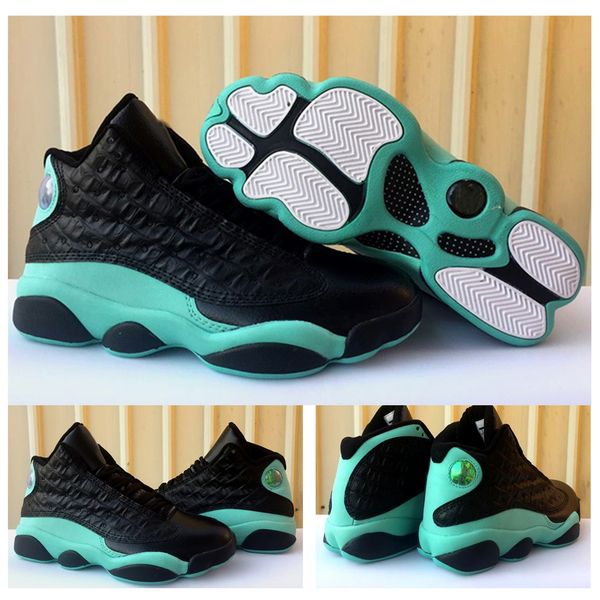 

13 island green men 13 atmosphere grey black cat bred cap and gown dirty bred graduation pack hyper royal laker training basketball shoes