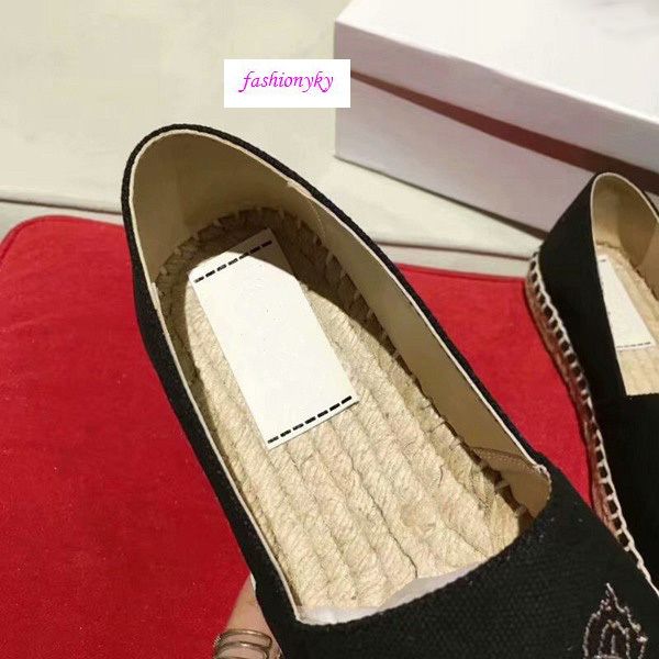 

lovers shoes with tiger head single shoes lazy shoes, Black