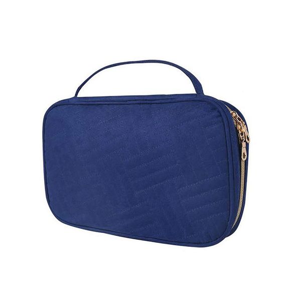 

jewelry travel organizer, traveling jewelry bag case for earring necklace rings watch bracelets, make up bags 2-in-1 cosmetic ca