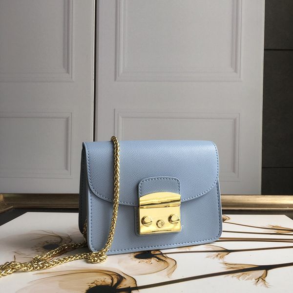 

высокое качество кожи сумка женская золотая цепь сумка дизайнер женская сумка способа 100% кожи плеча небольшой квадратный мешок