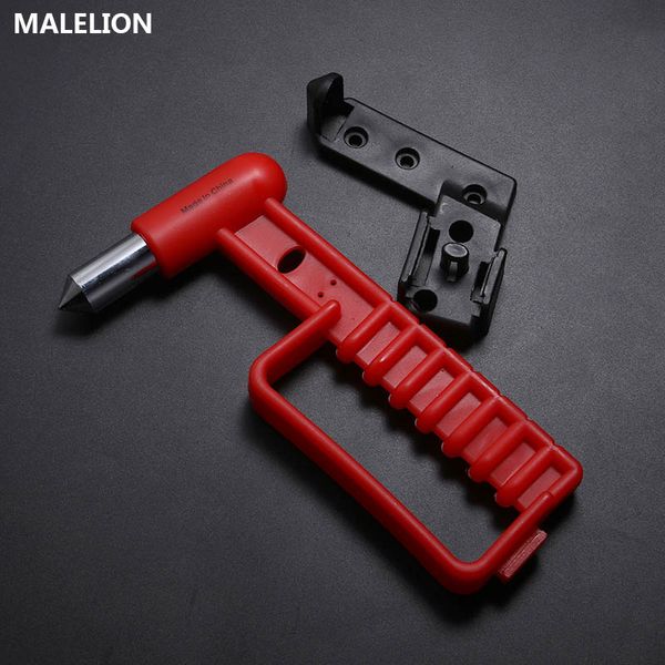 

mini bus essential hand grip safety hammer red life-saving hammer car emergency escape broken window tool for car save