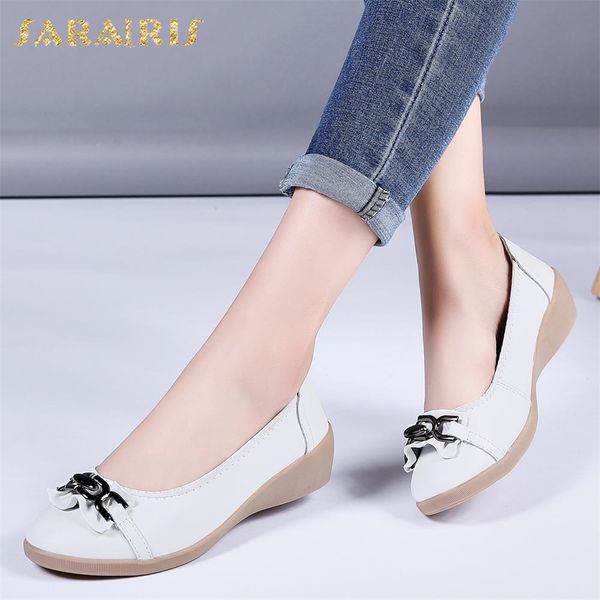 

sarairis new fashion dropship 2020 slip on casual shoes woman flats comfortable concise flats women shoes, Black