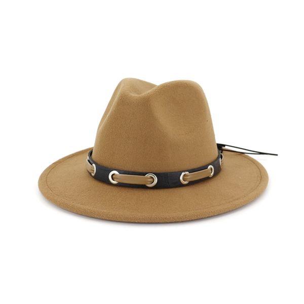 

fashion belt autumn winter adjustable women red felt hat casual tide solid color simple korean version cap jazz hat, Blue;gray