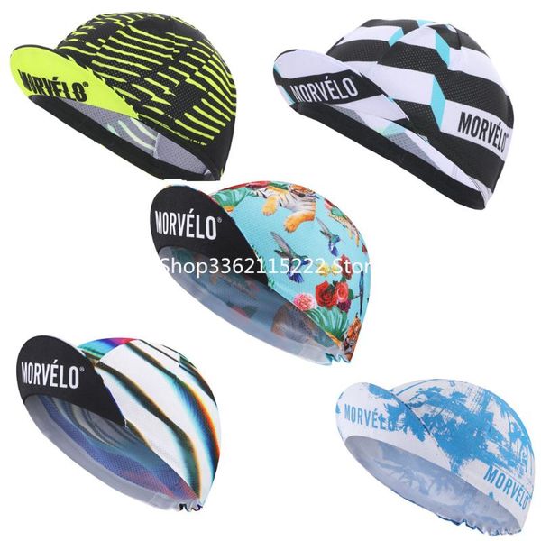 

cycling caps blue color road summer men women lightweight bike headwear mtb bicycles team cycle cap sports racestars, Black