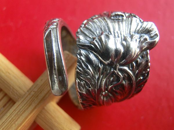 

american floral classic jewelry 925 sterling silver, Slivery;golden