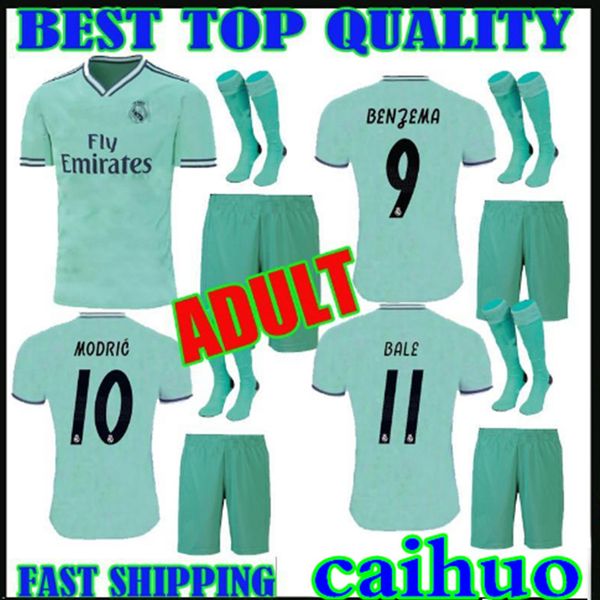 

Kit 18 19 20 real madrid occer jer ey home away third red hirt 2018 bale a en io kroo i co football hirt