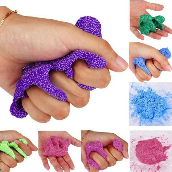 

snow mud fluffy floam slime scented stress relief no borax kids toy magnetic slime hand putty early learning educational toys