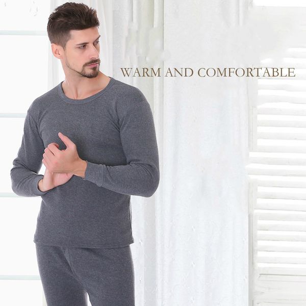 Da Uomo Termico Mutandoni Biancheria intima degli uomini Inferiore Pantaloni Long John Inverno Caldo