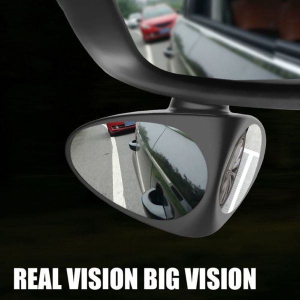 

2 in1 car blind spot mirror convex mirror wide angle 360 rotation adjustable rearview parking auto car accessories