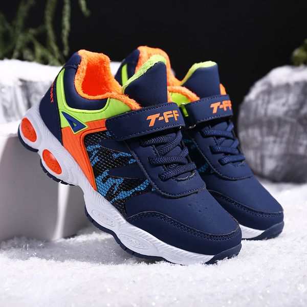 

winter boys shoes kids shoes snow boy sneakers boy basketball boys sport boots outdoor big kid sneakers, Black;red
