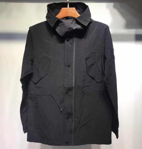 

mens designer fashion jacket 2019 new button cardigan multi pocket decoration men and women couple three-color luxury coat, Black;brown