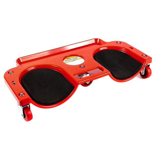 

rolling knee creeper pads cushioned 350 lbs capacity 5 swivel castors tool tray holder _wk