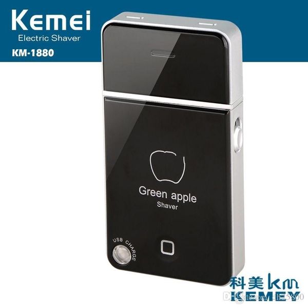 

kemei km-1880usb электробритвы аккумуляторная бритва run бесплатная доставка dhl