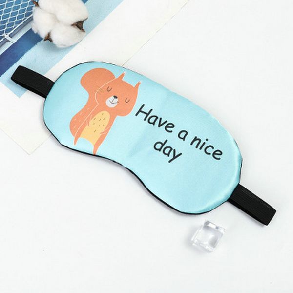 

pinky white cartoon sleep eye mask angler fish cartoon ice compress designer sleep masks 37d sleeping eyepatch massage pewgo