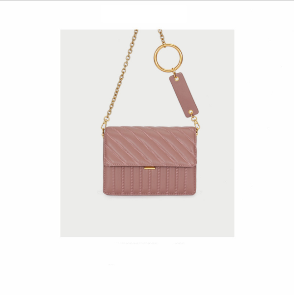

french small bag western style organ bag ins super fire small square leather shoulder bag