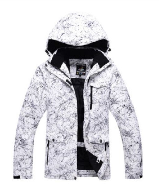 

new thicken warm ski suit men women winter windproof waterproof skiing gloves snowboard jacket pants suit male plus size