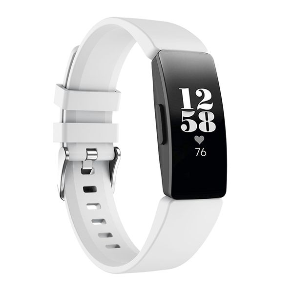 

band for inspire hr & inspire, silicone sports band strap bracelet replacement compatible inspire hr & insp, Black;brown
