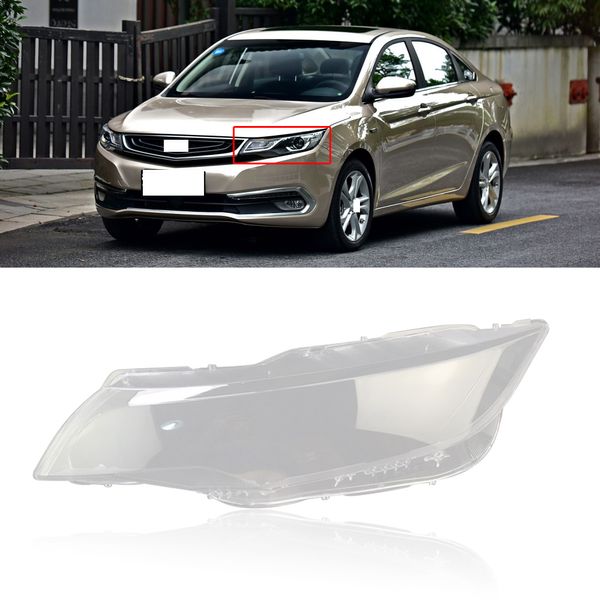 

capqx for geely emgrand gl 16-18 front head light headlamp bright hood waterproof lampcover lampshade lamp cover lid trim shell