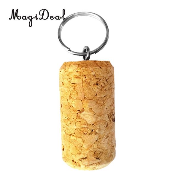 

magideal durable floating cork keyring water buoyant key ring sailing boat float keychain for rowing kayak canoe drift supply
