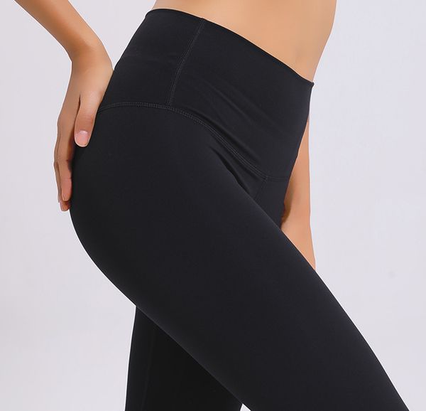 

ropa-де-йоги nylon soft голая-feel спортивный фитнес леггинсы высокой талией спорт tight бег bottom quick dry training suit, White;red