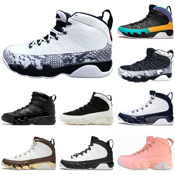 

designer 9 9s basketball shoes men women dream it do it black white anthracite bred space jam fashion sports sneakers mens trainers