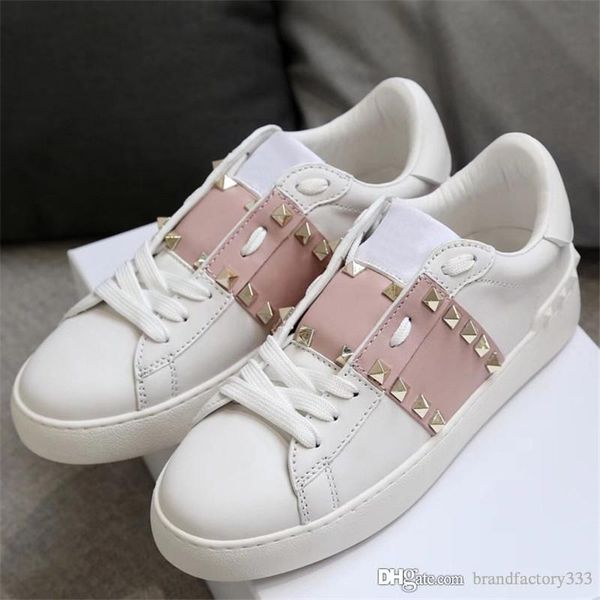 

women's designer shoes fashion luxury designer women casual shoes brand white shoe new female outdoor sports shoes, Black