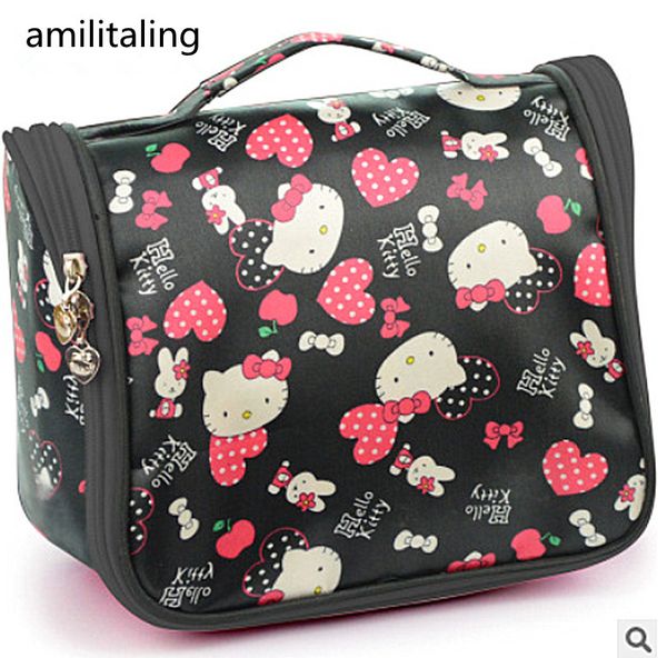 

new hello kitty waterproof trave bag make up bag case yey-0971-4