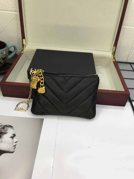

designer wallet coin purse chal women black fashion bag tassel designer ladies purse bag 2020 new style bag, Red;black