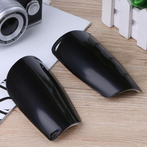 

1 pair sports safety shin guard soccer antislip shield adults kids football shin guard leg support protector shin pads new, Black