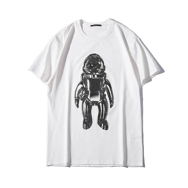 

designer men brand t shirt round neck short sleeve luxury black and white t shirt designer brand fashion casual summer 2019, White;black