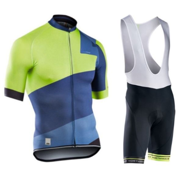 

nw 2020 cycling jersey summer team short sleeve cycling set bike clothing ropa ciclismo clothing sport 9d gel pad men's, Black;red