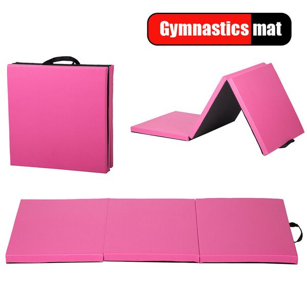 

2'x6'x2" thick folding panel gymnastics mat gym fitness exercise mat