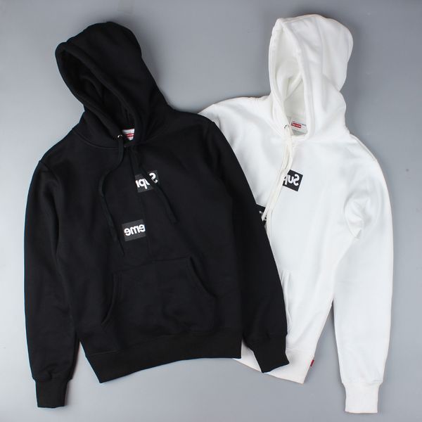 

men 20ss/supreme designer hoodie luxury brand boutique hoodies fashion brand hoodies cotton europe america selling size -xxl, White;black