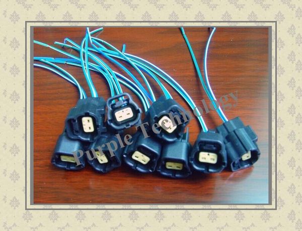 

kobelco 6e engine solenoid valve plug connector 2 chips