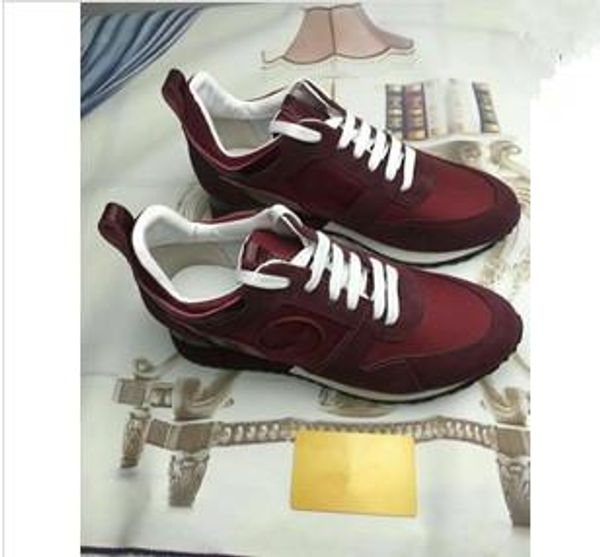 

2019 classic genuine leather arena brand flats sneakers male high shoes fashion luxury casual lace up shoes size 35-42 yy18062804, Black