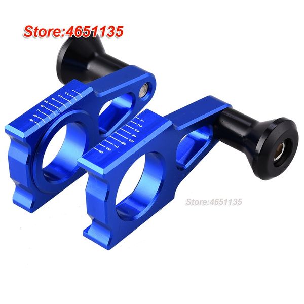 

cnc rear axle spindle chain adjuster block for yz250f 12-18 yz450f 10-17