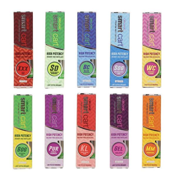 

new exotic smart carts magnetic box green smart buds packaging box limited edition vape cartridge package custom design box