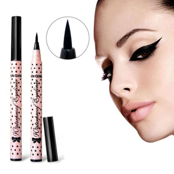 

eyeliner pen makeup cosmetic black pink liquid eye liner pencil make up tool sweatproof not blooming eyeliner eye makeup mujer
