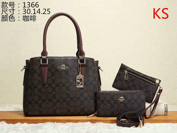 

New coach fa hion women handbag ladie wallet coach handbag elling ladie chain houlder bag me enger bag, Black;brown
