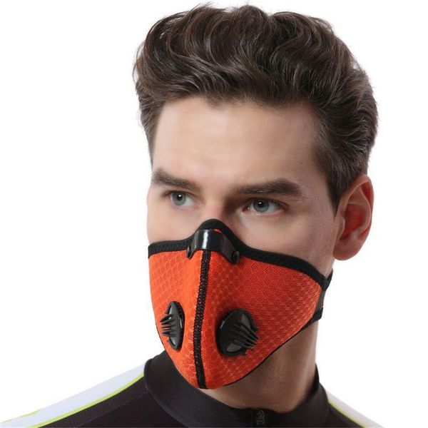 

Пятислойный фильтр Велоспорт маска для лица спортивная подготовка N95 PM2.5 Anti-pollution Running Mask активированный угольный фильтр моющаяся Маска zx03