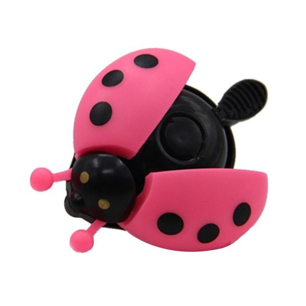 

aluminum alloy bicycle bell ring lovely kid beetle mini cartoon ladybug ring bell for cycling bike bell ride horn alarm