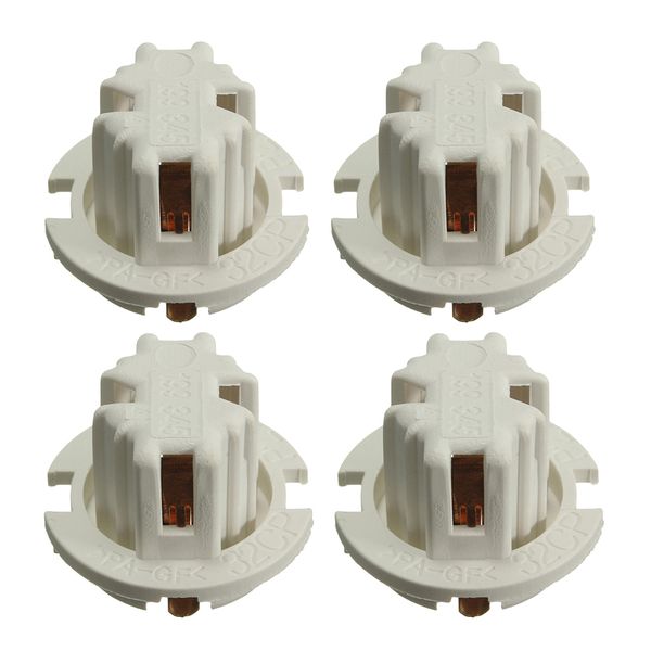 

4x car rear tail light socket holder, lamp bulb base holder for bmw 7 series x5 e53 e70 e65 x3 e83 (white