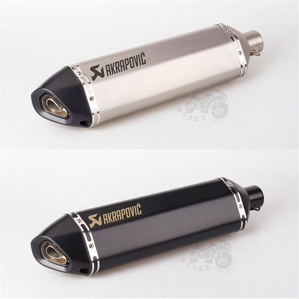 

51mm yoshimura modified motorcycle exhaust pipe akrapovic muffler plus long hexagonal exhaust tmax530 tmax500 sv650