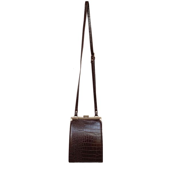 

2019 new alligator korean clip bag brand designer luxury crocodile women bag ladies mini crossbody shoulder stone clutch