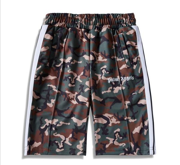 

Mens Designer Palm Angels Shorts Summer Basketball Shorts Pants Fashion Male Panelled Clothing Loose Relaxed Casual Drawstring Apparel