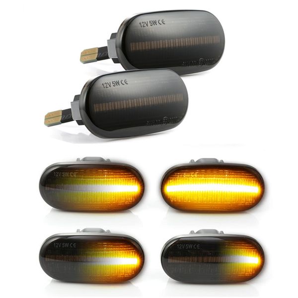 

2pcs водить dynamic side marker light последовательная мигалка turn signal light amber для civic del sol s2000 для acura integra